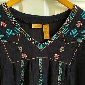 Embroidered Wrangler Tunic
